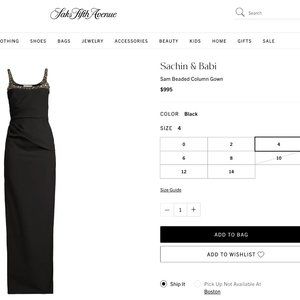 Sachin + Babi - WORN ONCE FOR 3 HOURS - BRAND NEW